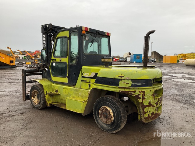 2018 Clark C80D 8000 kg (Inoperable) Forklift - Empilhador a diesel: foto 3 2018 Clark C80D 8000 kg (Inoperable) Forklift - Empilhador a diesel: foto 3