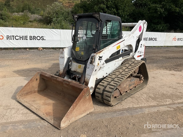 2019 Bobcat T870 Two-Speed High Flow Tracked Skid Steer Loader - Mini pá carregadora: foto 2 2019 Bobcat T870 Two-Speed High Flow Tracked Skid Steer Loader - Mini pá carregadora: foto 2