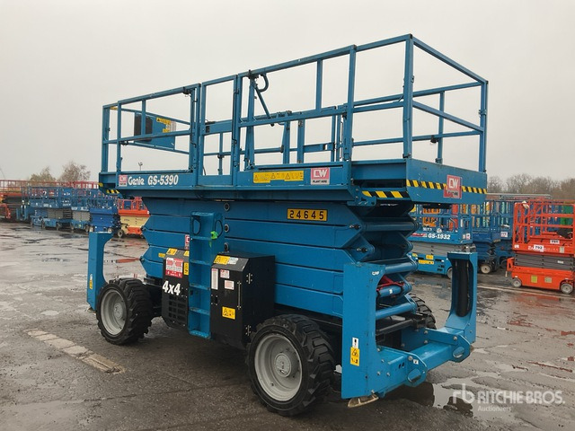 2019 Genie GS-5390 4x4 Diesel Scissor Lift - Plataforma de Tijera/ Plataforma de tesoura: foto 3 2019 Genie GS-5390 4x4 Diesel Scissor Lift - Plataforma de Tijera/ Plataforma de tesoura: foto 3