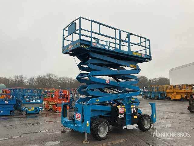 2019 Genie GS-5390 4x4 Diesel Scissor Lift - Plataforma de Tijera/ Plataforma de tesoura: foto 1 2019 Genie GS-5390 4x4 Diesel Scissor Lift - Plataforma de Tijera/ Plataforma de tesoura: foto 1