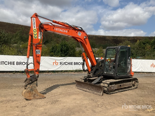 2019 Hitachi ZX85USB-5A Tracked Excavator - Escavadora de rastos: foto 1 2019 Hitachi ZX85USB-5A Tracked Excavator - Escavadora de rastos: foto 1
