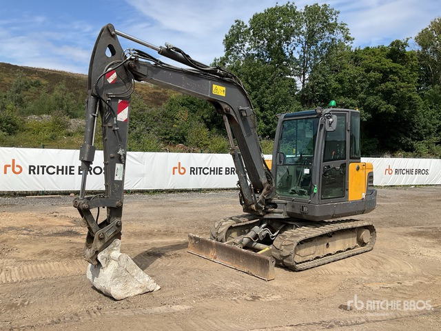 2019 Volvo E55C Mini Excavator: <6.6t - Mini escavadeira: foto 1 2019 Volvo E55C Mini Excavator: <6.6t - Mini escavadeira: foto 1