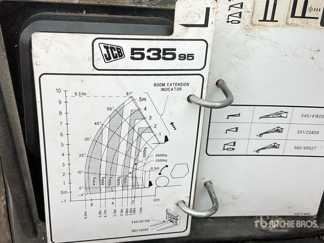 2022 JCB 535-95 Telehandler - Empilhador telescópico: foto 5 2022 JCB 535-95 Telehandler - Empilhador telescópico: foto 5