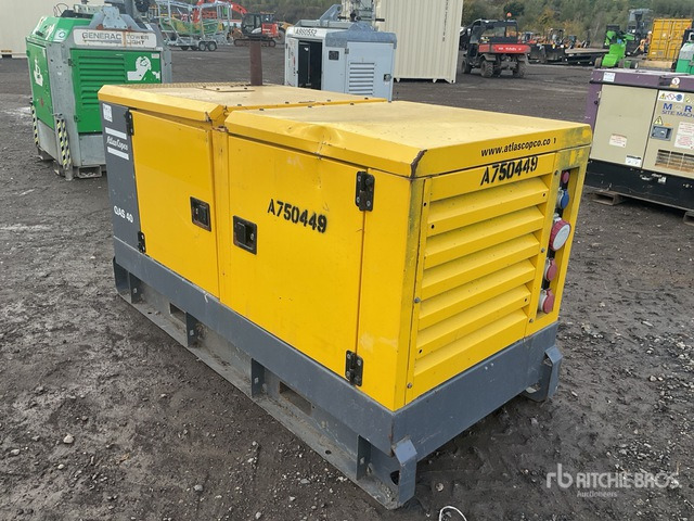 2016 Atlas Copco QAS40 40 kVA Skid-Mounted Generator Set - Máquina de outro: foto 4 2016 Atlas Copco QAS40 40 kVA Skid-Mounted Generator Set - Máquina de outro: foto 4