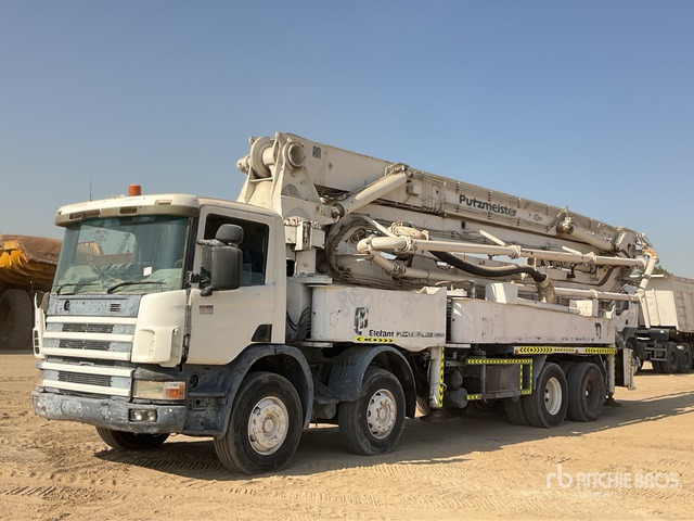 1997 Scania 1997 Putzmeister BSF 43.15 FM 4 ... Concrete Pump Truck - Autobomba de betão: foto 1 1997 Scania 1997 Putzmeister BSF 43.15 FM 4 ... Concrete Pump Truck - Autobomba de betão: foto 1
