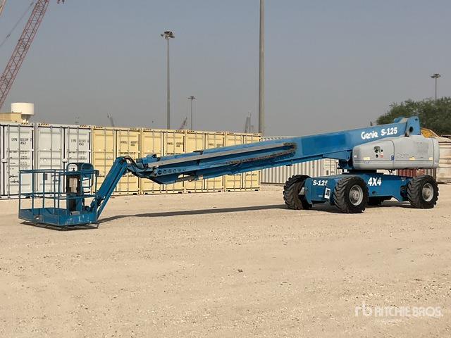 2002 Genie S125 4WD Diesel Telescopic Boom Lift - Plataforma telescópica: foto 1 2002 Genie S125 4WD Diesel Telescopic Boom Lift - Plataforma telescópica: foto 1