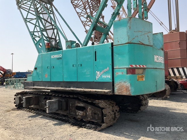 2003 Kobelco 7070 70 ton Lattice-Boom Crawler Crane - Guindaste sobre esteiras: foto 4 2003 Kobelco 7070 70 ton Lattice-Boom Crawler Crane - Guindaste sobre esteiras: foto 4