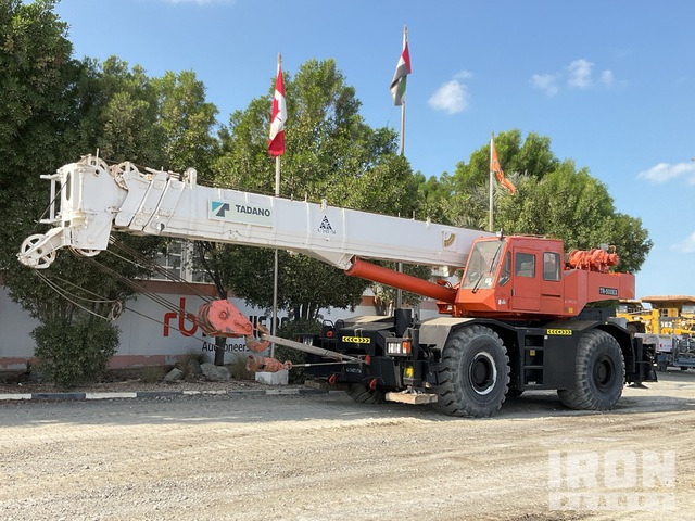 2006 Tadano TR-500EX 50 ton 4x4x4 Rough Terrain Crane - Grua de estaleiro: foto 1 2006 Tadano TR-500EX 50 ton 4x4x4 Rough Terrain Crane - Grua de estaleiro: foto 1