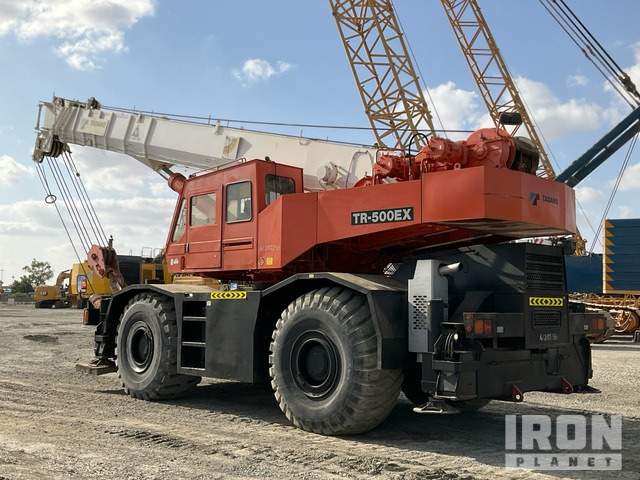 2006 Tadano TR-500EX 50 ton 4x4x4 Rough Terrain Crane - Grua de estaleiro: foto 3 2006 Tadano TR-500EX 50 ton 4x4x4 Rough Terrain Crane - Grua de estaleiro: foto 3