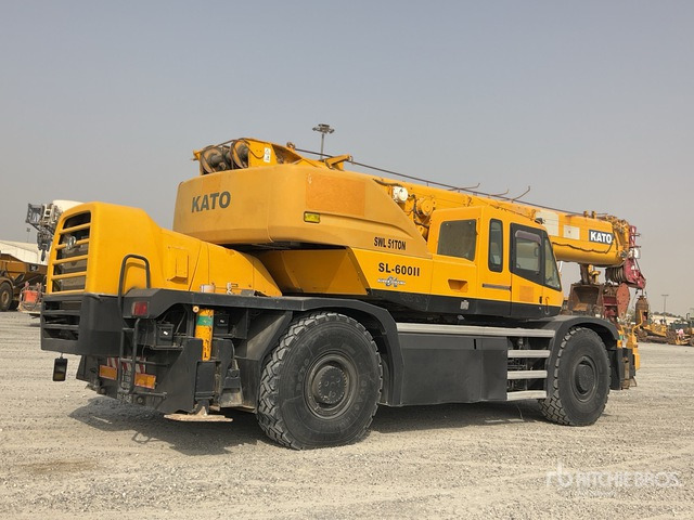 2007 Kato SL600II 51 ton 4x4x4 Rough Terrain Crane - Grua de estaleiro: foto 3 2007 Kato SL600II 51 ton 4x4x4 Rough Terrain Crane - Grua de estaleiro: foto 3