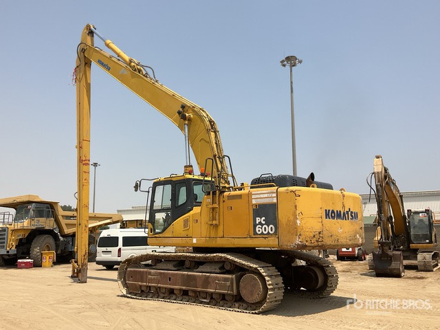 2008 Komatsu PC600-7 Long Reach Tracked Excavator - Escavadora de rastos: foto 4 2008 Komatsu PC600-7 Long Reach Tracked Excavator - Escavadora de rastos: foto 4