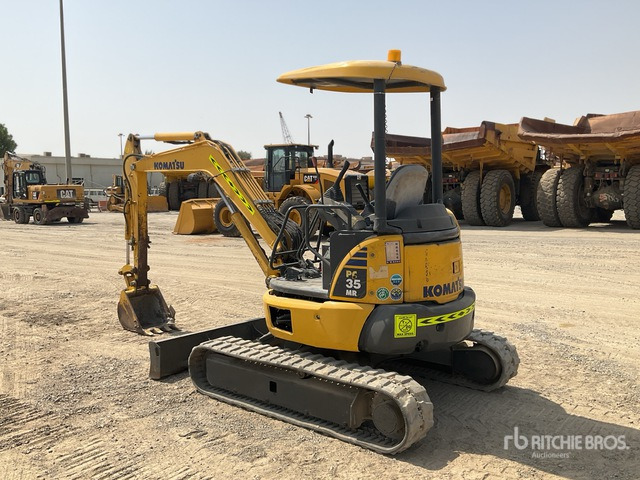 2015 Komatsu PC35MR-3 - Mini escavadeira: foto 3 2015 Komatsu PC35MR-3 - Mini escavadeira: foto 3