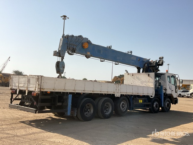 2015 Tata Daewoo Novus SE 2015 Dong Yang SS7506S 20 ton S ... Flatbed Truck with Crane - Camião de caixa aberta/ Plataforma, Camião grua: foto 3 2015 Tata Daewoo Novus SE 2015 Dong Yang SS7506S 20 ton S ... Flatbed Truck with Crane - Camião de caixa aberta/ Plataforma, Camião grua: foto 3
