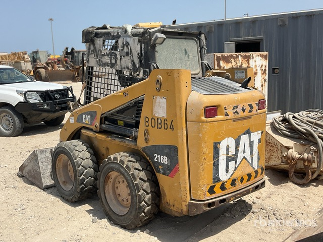 2016 Cat 216B3 (Inoperable) Skid Steer Loader - Mini pá carregadora: foto 3 2016 Cat 216B3 (Inoperable) Skid Steer Loader - Mini pá carregadora: foto 3
