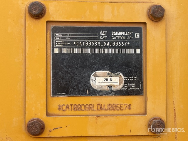 2018 Cat D8R - Buldôzer: foto 1 2018 Cat D8R - Buldôzer: foto 1