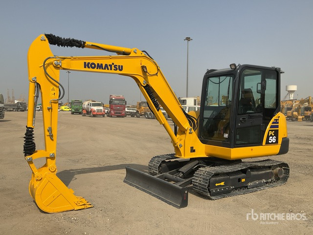 2019 Komatsu PC56-7 - Mini escavadeira: foto 2 2019 Komatsu PC56-7 - Mini escavadeira: foto 2