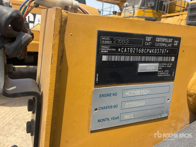 2020 Cat 216B3 Skid Steer Loader - Mini pá carregadora: foto 1 2020 Cat 216B3 Skid Steer Loader - Mini pá carregadora: foto 1
