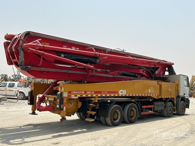 2020 Mercedes-Benz Actros 4141 2020 Sany SYM5449THBE 56 m on 8 ... Concrete Pump Truck - Triturador de martelos/ Destroçador: foto 4 2020 Mercedes-Benz Actros 4141 2020 Sany SYM5449THBE 56 m on 8 ... Concrete Pump Truck - Triturador de martelos/ Destroçador: foto 4
