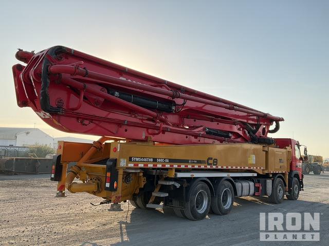 2020 Volvo FMX500 2020 Sany SYM5446THB 56 m on 8x ... Concrete Pump Truck - Autobomba de betão: foto 3 2020 Volvo FMX500 2020 Sany SYM5446THB 56 m on 8x ... Concrete Pump Truck - Autobomba de betão: foto 3