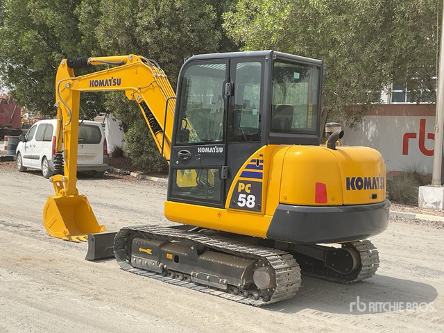 2022 Komatsu PC58-8 Mini Excavator: <6.6t - Mini escavadeira: foto 4 2022 Komatsu PC58-8 Mini Excavator: <6.6t - Mini escavadeira: foto 4