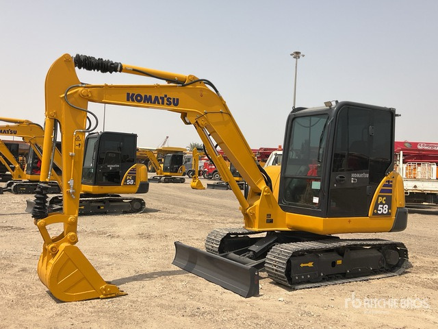 2022 Komatsu PC58-8 - Mini escavadeira: foto 1 2022 Komatsu PC58-8 - Mini escavadeira: foto 1