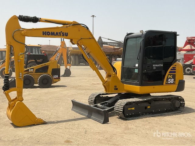 2022 Komatsu PC58-8 - Mini escavadeira: foto 2 2022 Komatsu PC58-8 - Mini escavadeira: foto 2