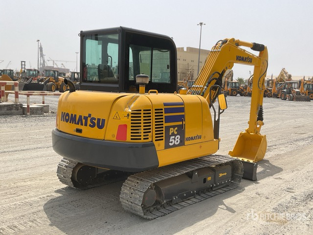 2022 Komatsu PC58-8 - Mini escavadeira: foto 3 2022 Komatsu PC58-8 - Mini escavadeira: foto 3