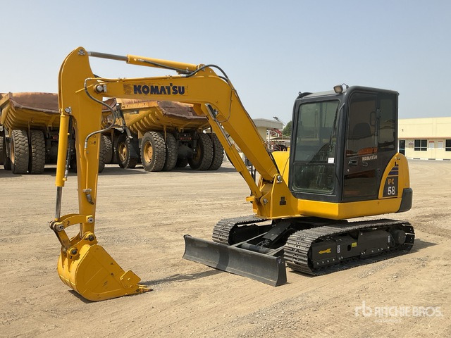 2022 Komatsu PC58-8 - Mini escavadeira: foto 2 2022 Komatsu PC58-8 - Mini escavadeira: foto 2