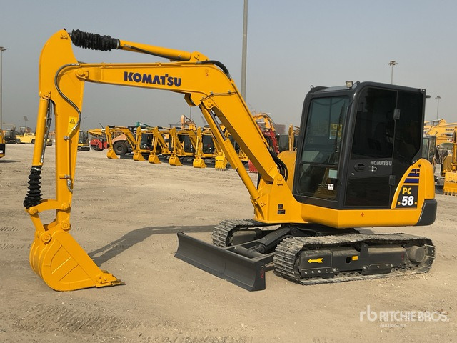 2022 Komatsu PC58-8 - Mini escavadeira: foto 2 2022 Komatsu PC58-8 - Mini escavadeira: foto 2