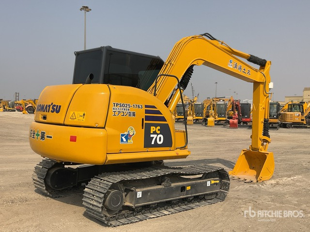 Komatsu PC70-8 - Mini escavadeira: foto 4 Komatsu PC70-8 - Mini escavadeira: foto 4