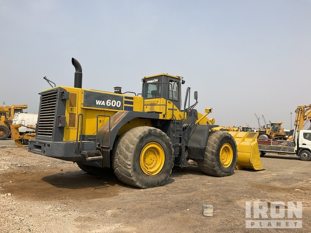 Komatsu WA600-6 Wheel Loader - Pá carregadora de rodas: foto 3 Komatsu WA600-6 Wheel Loader - Pá carregadora de rodas: foto 3