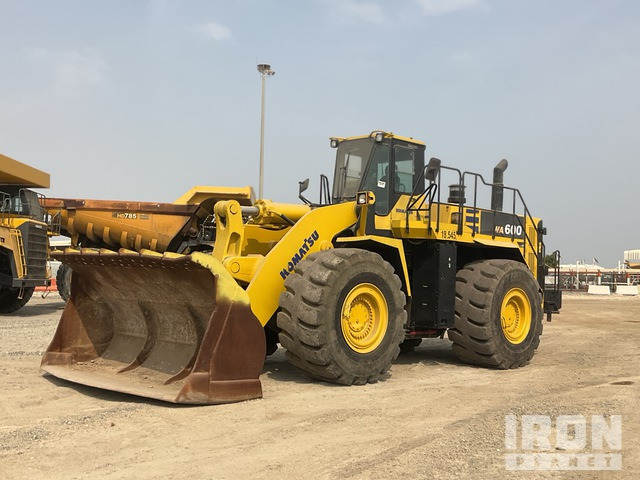 Komatsu WA600-6 Wheel Loader - Pá carregadora de rodas: foto 1 Komatsu WA600-6 Wheel Loader - Pá carregadora de rodas: foto 1
