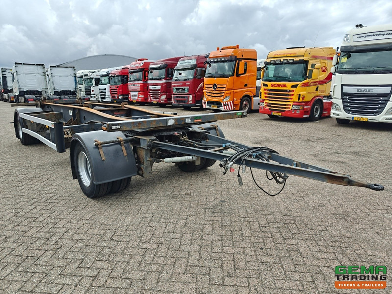 A.J.K. AEEL/10-20/19.5 2-Assen Gigant - Container Aanhanger - Schijfremmen - Luchtvering - Borgingssysteem - Reboque transportador de contêineres/ Caixa móvel: foto 4 A.J.K. AEEL/10-20/19.5 2-Assen Gigant - Container Aanhanger - Schijfremmen - Luchtvering - Borgingssysteem - Reboque transportador de contêineres/ Caixa móvel: foto 4