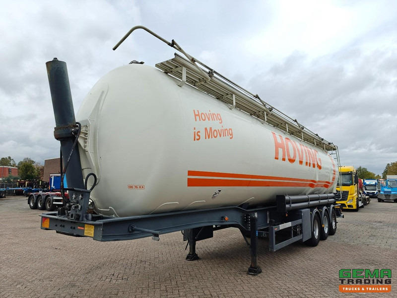 Benalu T39NLNEP 3-Assen SMB - Silo 60.000L - Trommelremmen - SlangenKokers - Semi-reboque cisterna: foto 1 Benalu T39NLNEP 3-Assen SMB - Silo 60.000L - Trommelremmen - SlangenKokers - Semi-reboque cisterna: foto 1