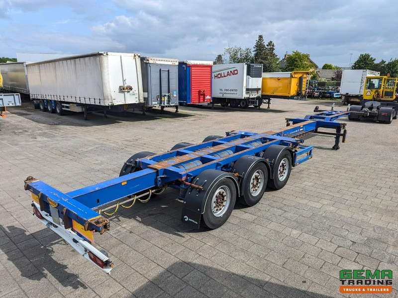 Broshuis MFCC 3-Assen SAF - Lift as - Schijfremmen - Alle aansluitingen - Semi-reboque transportador de contêineres/ Caixa móvel: foto 1 Broshuis MFCC 3-Assen SAF - Lift as - Schijfremmen - Alle aansluitingen - Semi-reboque transportador de contêineres/ Caixa móvel: foto 1