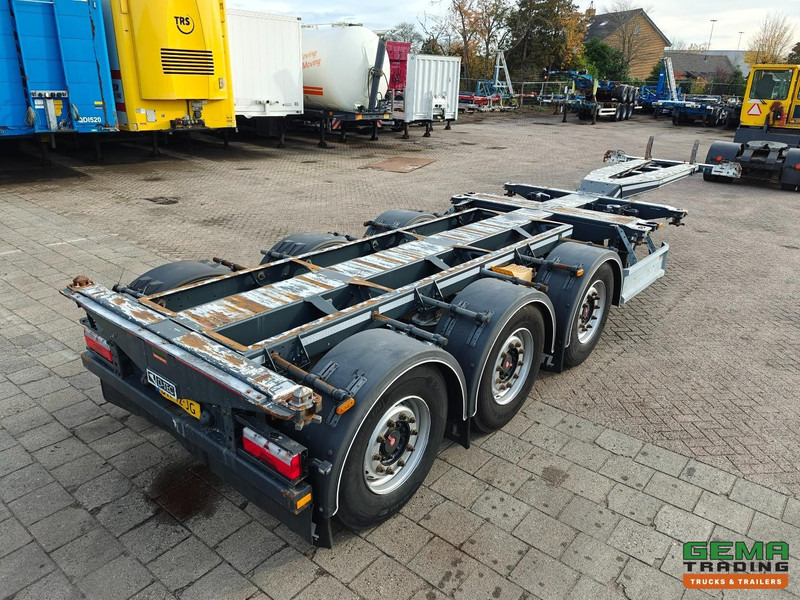 D-Tec FLEXITRAILER VCC-01 MULTI 3 Assen SAF - Multi - LiftAs - Schijfremmen - Alle aansluitingen - 4834KG - Semi-reboque transportador de contêineres/ Caixa móvel: foto 1 D-Tec FLEXITRAILER VCC-01 MULTI 3 Assen SAF - Multi - LiftAs - Schijfremmen - Alle aansluitingen - 4834KG - Semi-reboque transportador de contêineres/ Caixa móvel: foto 1