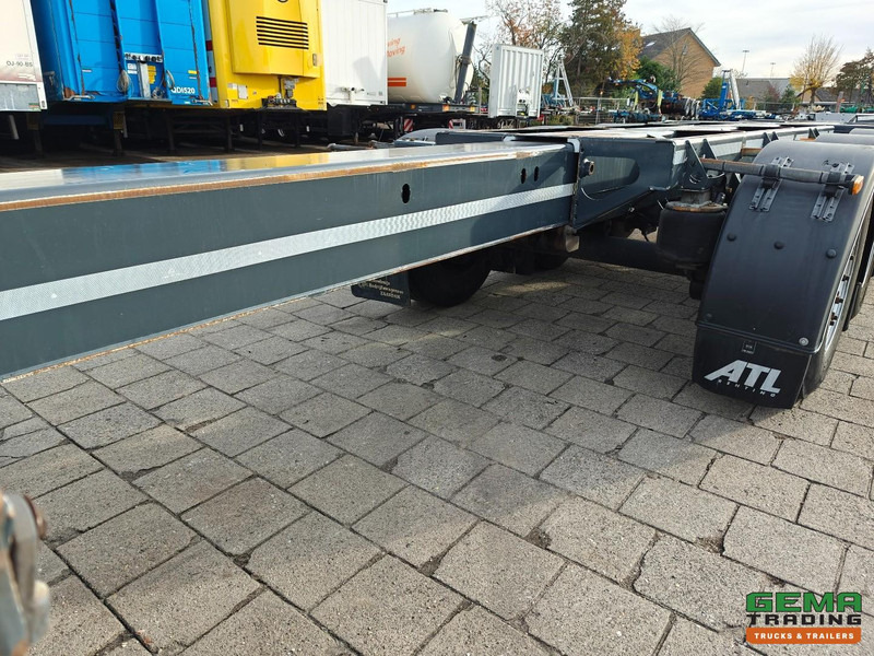 Semi-reboque transportador de contêineres/ Caixa móvel D-Tec FLEXITRAILER VCC-01 MULTI 3 Assen SAF - Multi - LiftAs - Schijfremmen - Alle aansluitingen - 4834KG: foto 12
