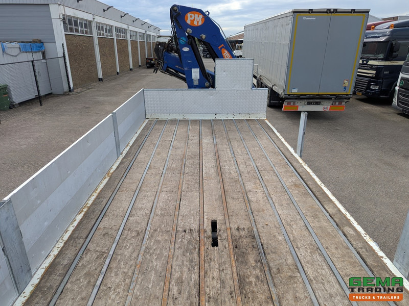 Camião de caixa aberta/ Plataforma, Camião grua DAF CF 330 FAT 6x4 Dagcab Euro6A - Open laadbak 6.4m + PM 15522 - RadioGrafisch - Handgeschakeld - 08/2025APK: foto 9