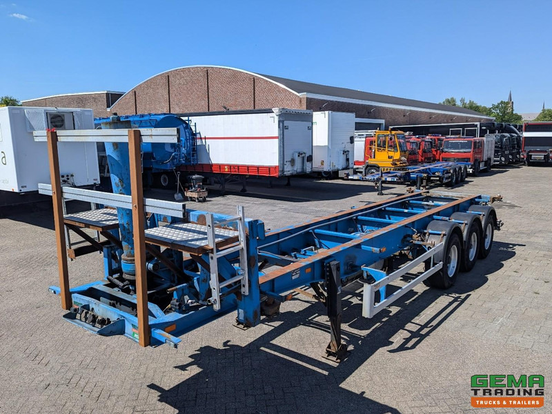 DESOT OPL/3AT/38/6894E 3-Assen BPW - Trommelremmen - 30FT Kiepchassis - Elektrische/Hydraulisch Pomp - Alcoa - Semi-reboque transportador de contêineres/ Caixa móvel: foto 2 DESOT OPL/3AT/38/6894E 3-Assen BPW - Trommelremmen - 30FT Kiepchassis - Elektrische/Hydraulisch Pomp - Alcoa - Semi-reboque transportador de contêineres/ Caixa móvel: foto 2