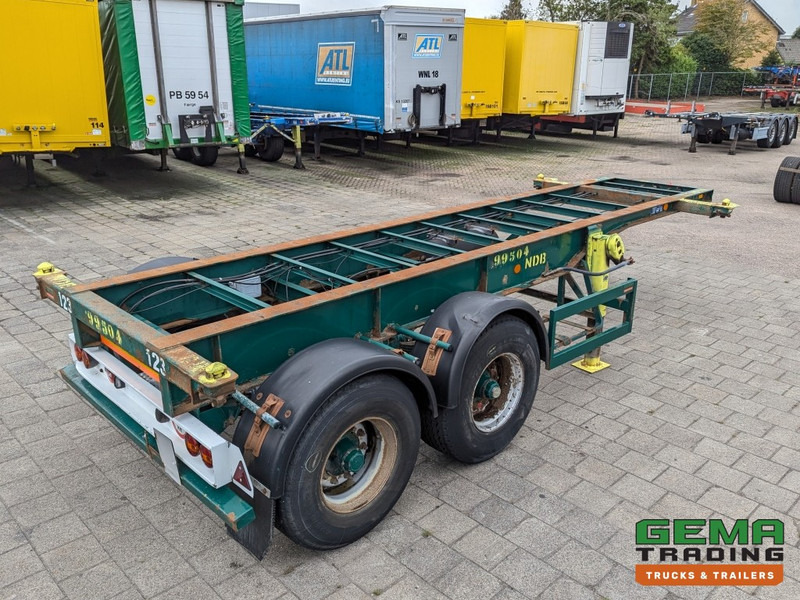 Flandria OP CC 2A 2-Assen ROR DrumBrakes - Steel Suspension - 3110KG - 20FT (O1915) - Semi-reboque transportador de contêineres/ Caixa móvel: foto 1 Flandria OP CC 2A 2-Assen ROR DrumBrakes - Steel Suspension - 3110KG - 20FT (O1915) - Semi-reboque transportador de contêineres/ Caixa móvel: foto 1