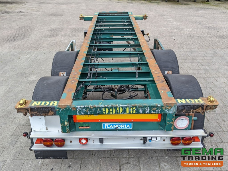 Flandria OP CC 2A 20FT 2-Assen ROR DrumBrakes - Leaf Suspension - 3120KG - 3 identical units in stock! (O1868) - Semi-reboque transportador de contêineres/ Caixa móvel: foto 5 Flandria OP CC 2A 20FT 2-Assen ROR DrumBrakes - Leaf Suspension - 3120KG - 3 identical units in stock! (O1868) - Semi-reboque transportador de contêineres/ Caixa móvel: foto 5