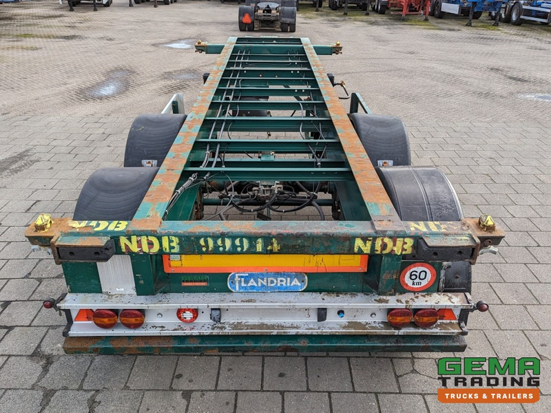 Flandria OP CC 2A 20FT 2-Assen ROR DrumBrakes - Leaf Suspension - 3120KG (O1789) - Semi-reboque transportador de contêineres/ Caixa móvel: foto 5 Flandria OP CC 2A 20FT 2-Assen ROR DrumBrakes - Leaf Suspension - 3120KG (O1789) - Semi-reboque transportador de contêineres/ Caixa móvel: foto 5