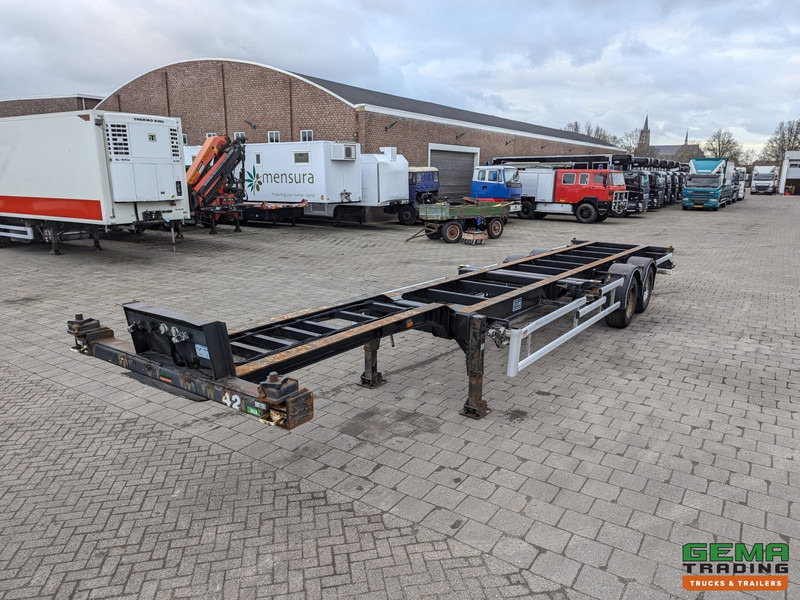 Floor FLCO 12-18 2-Assen BPW - Trommelremmen - 2x 20FT en 40FT Aansluiting - 4140KG - Semi-reboque transportador de contêineres/ Caixa móvel: foto 2 Floor FLCO 12-18 2-Assen BPW - Trommelremmen - 2x 20FT en 40FT Aansluiting - 4140KG - Semi-reboque transportador de contêineres/ Caixa móvel: foto 2