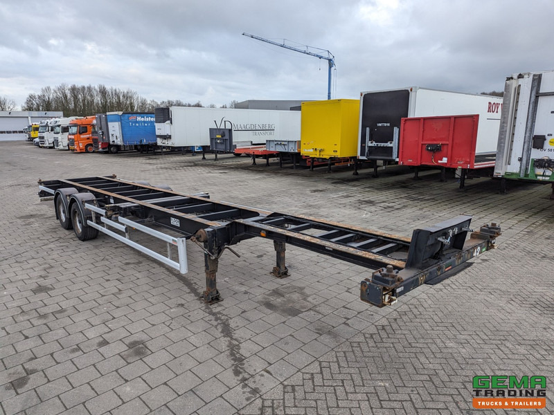 Floor FLCO 12-18 2-Assen BPW - Trommelremmen - 2x 20FT en 40FT Aansluiting - 4140KG - Semi-reboque transportador de contêineres/ Caixa móvel: foto 4 Floor FLCO 12-18 2-Assen BPW - Trommelremmen - 2x 20FT en 40FT Aansluiting - 4140KG - Semi-reboque transportador de contêineres/ Caixa móvel: foto 4