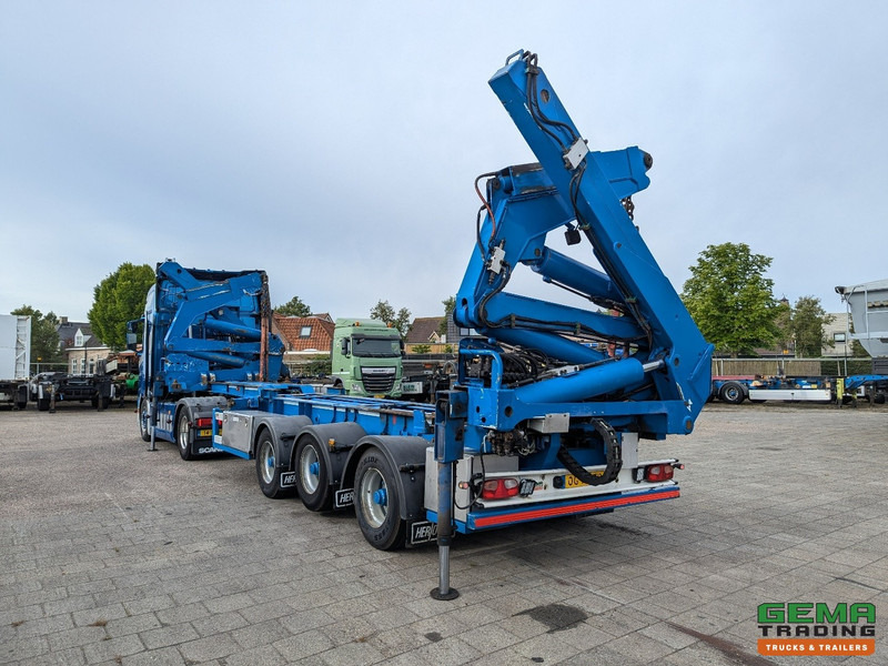 HAMMAR 151 HL 3-Assen - SideLoader36T - ContainerStacking - Gooseneck - Extended Boom - Afstandbediening - Semi-reboque transportador de contêineres/ Caixa móvel: foto 4 HAMMAR 151 HL 3-Assen - SideLoader36T - ContainerStacking - Gooseneck - Extended Boom - Afstandbediening - Semi-reboque transportador de contêineres/ Caixa móvel: foto 4