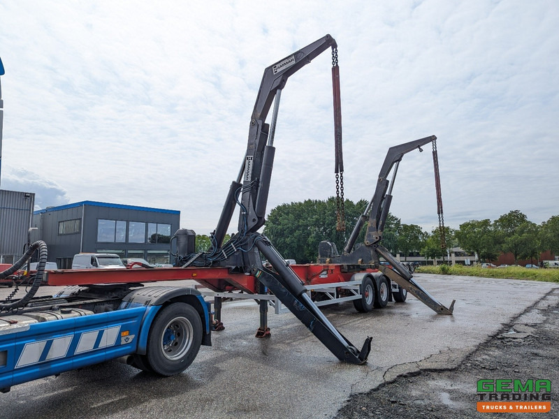 HAMMAR 160 HE 3-Assen - SideLoader - 33T - ContainerStacking - Afstandbediening - Semi-reboque transportador de contêineres/ Caixa móvel: foto 1 HAMMAR 160 HE 3-Assen - SideLoader - 33T - ContainerStacking - Afstandbediening - Semi-reboque transportador de contêineres/ Caixa móvel: foto 1
