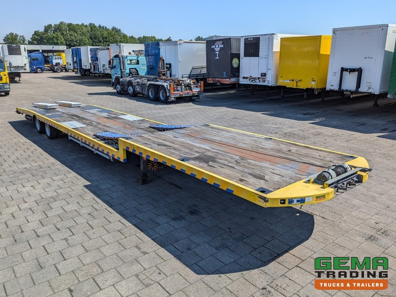 Semi-reboque baixa Jumbo T0120 DUE SemiDieplader - 2-Assen BPW  - Uitschuifbaar - Wielkuipen - Lier 2500KG - 80CM: foto 8