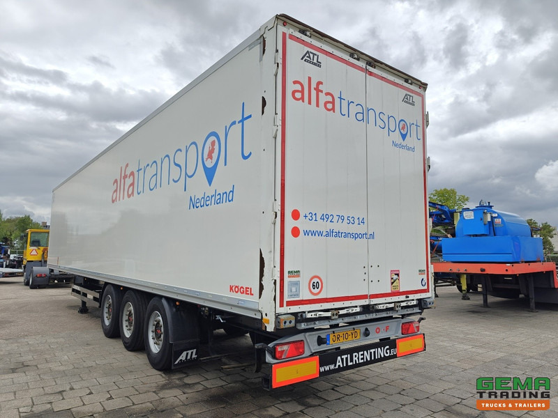 Kögel S24-1 3-Assen SAF - Gesloten Opbouw - Schijfremmen - NL trailer - Semi-reboque furgão: foto 3 Kögel S24-1 3-Assen SAF - Gesloten Opbouw - Schijfremmen - NL trailer - Semi-reboque furgão: foto 3