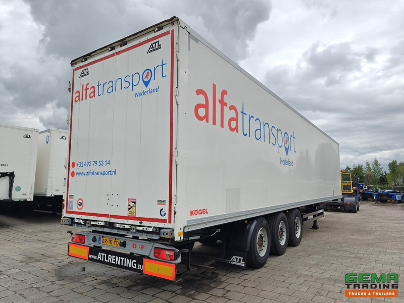 Kögel S24-1 3-Assen SAF - Gesloten Opbouw - Schijfremmen - NL trailer - Semi-reboque furgão: foto 4 Kögel S24-1 3-Assen SAF - Gesloten Opbouw - Schijfremmen - NL trailer - Semi-reboque furgão: foto 4
