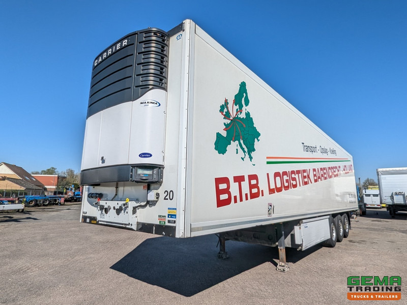 Krone SD 3-Assen SAF - Koel-VriesTransport - Schijfremmen - Carrier Maxima 1300 - Palletkisten - Semi-reboque frigorífico: foto 1 Krone SD 3-Assen SAF - Koel-VriesTransport - Schijfremmen - Carrier Maxima 1300 - Palletkisten - Semi-reboque frigorífico: foto 1